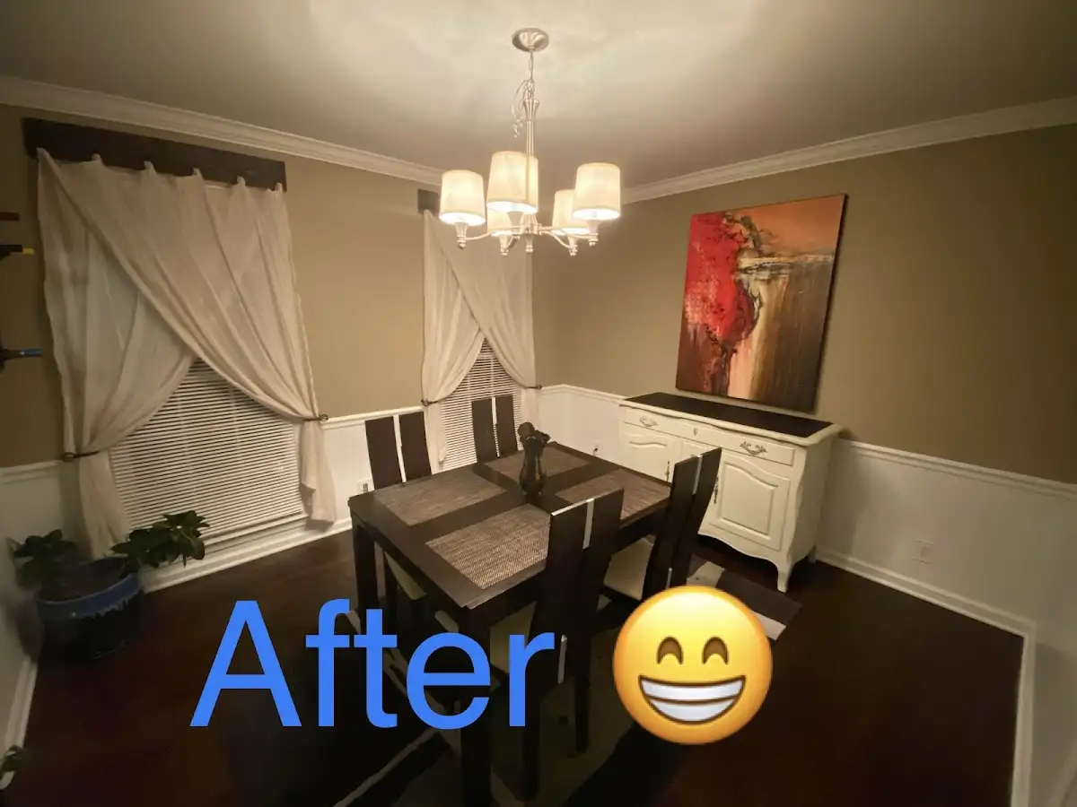 Professional dining room restoration after water damage in Redford