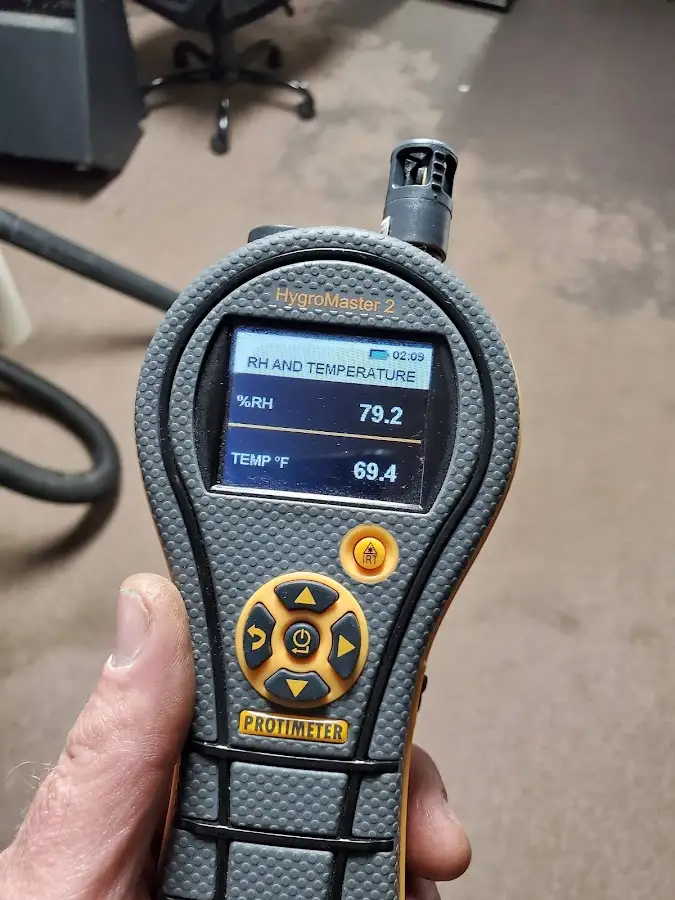 Moisture meter humidity assessment for Fire & Smoke Damage Restoration in Redford